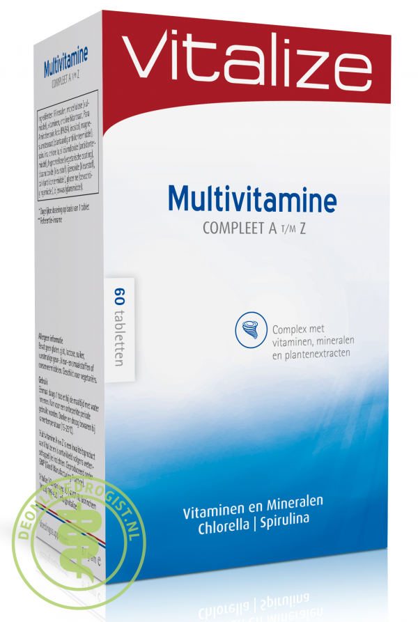 Vitalize Multivitamine Tabletten 60st