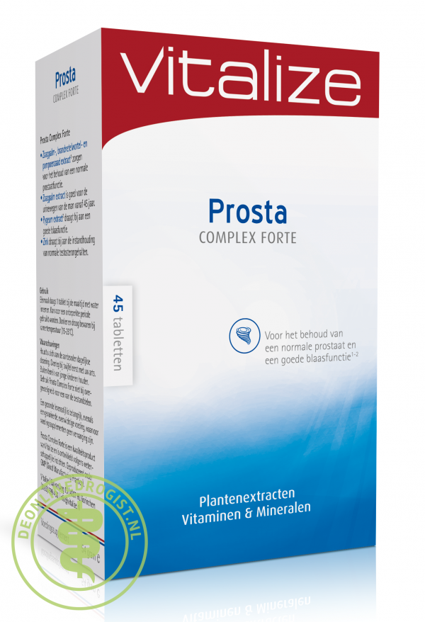 Vitalize Prosta Complex Forte Tabletten 45st