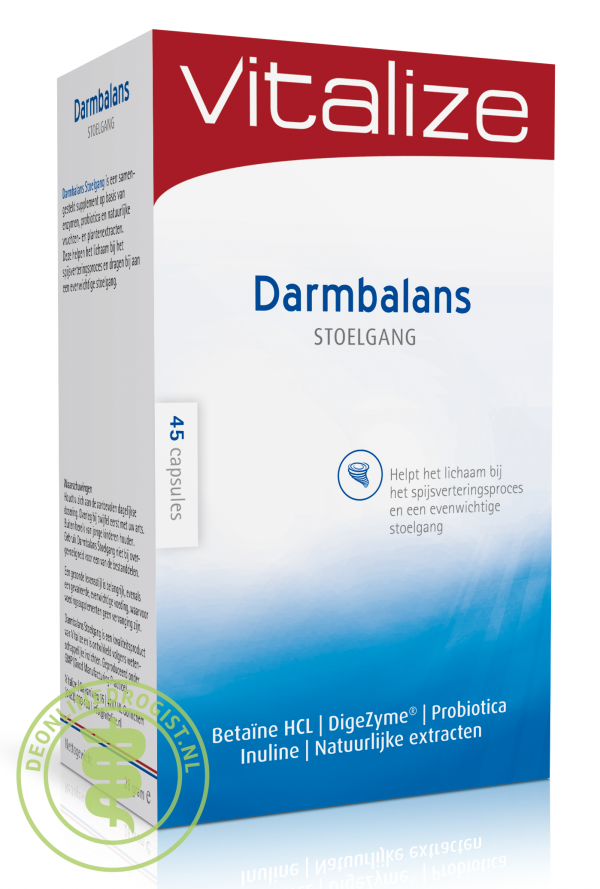 Vitalize Stoelgang Darmbalans Capsules