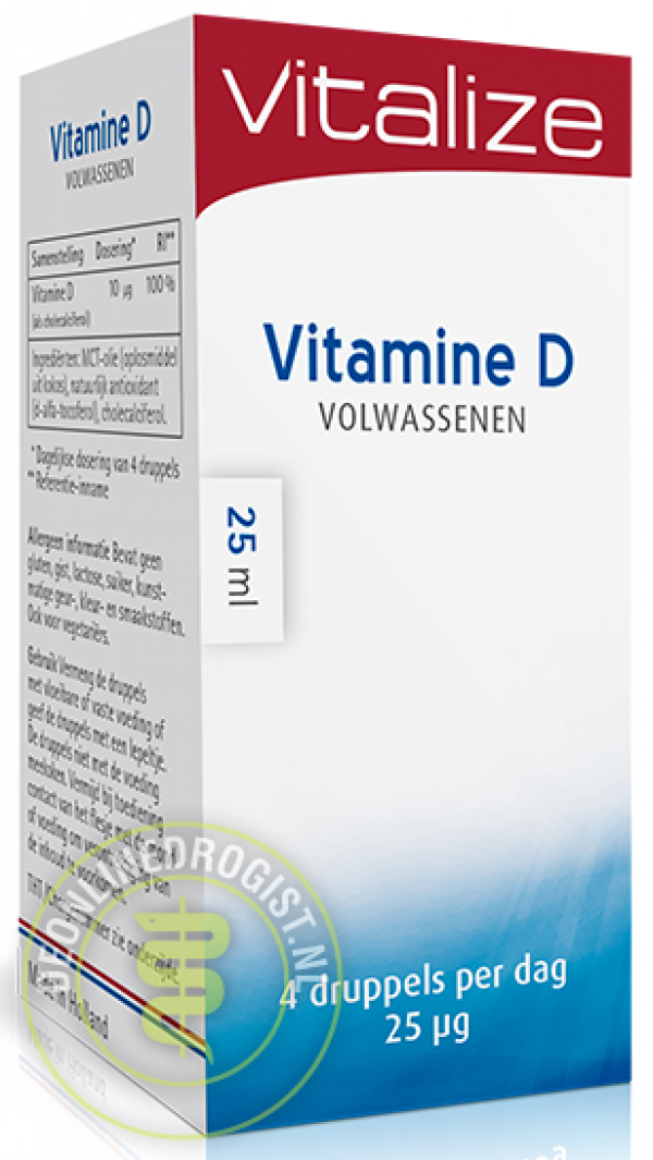 Vitalize Vitamine D Druppels Volwassenen