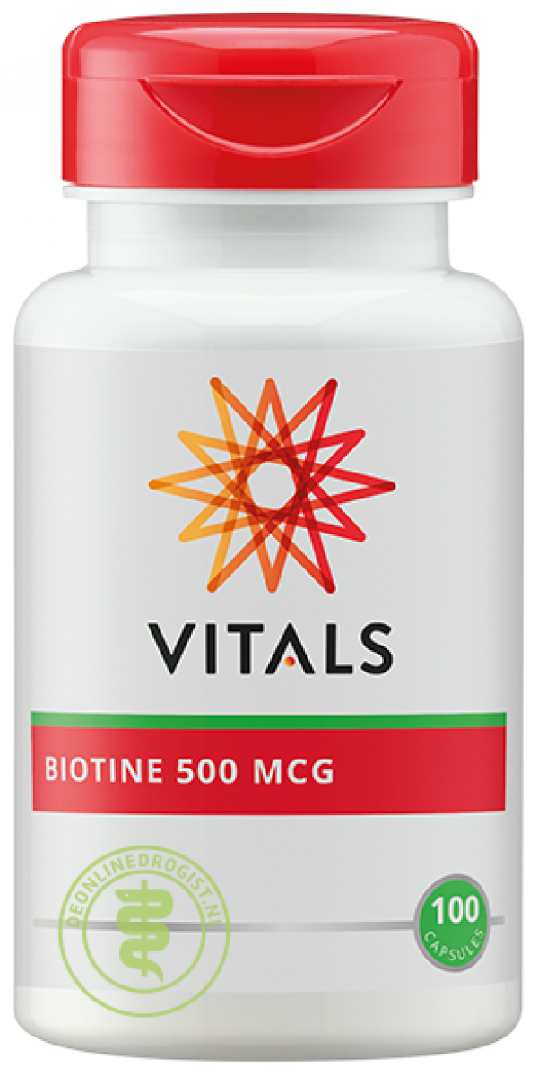 Vitals Biotine 500mcg Capsules