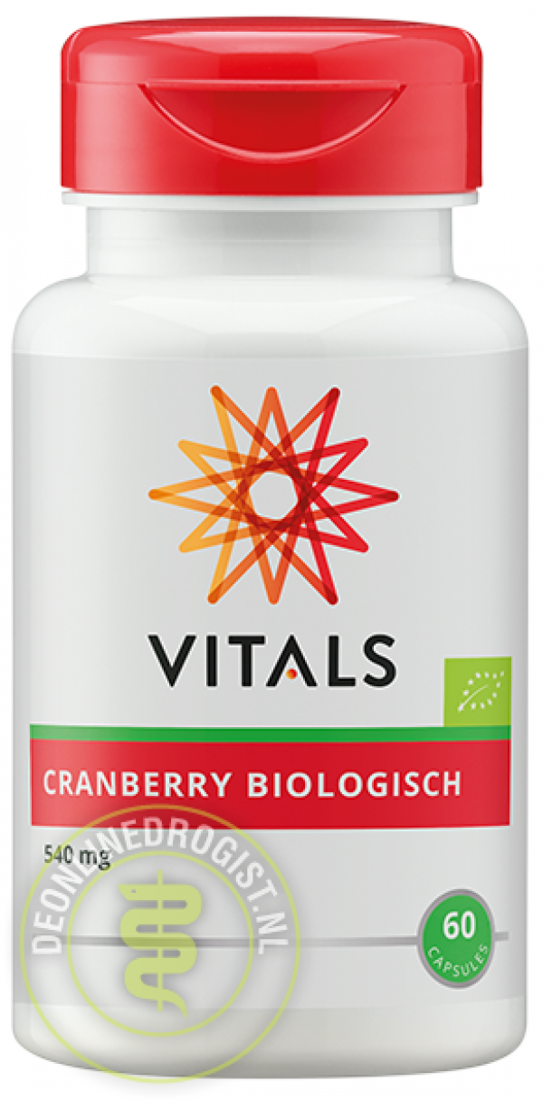 Vitals Cranberry Biologisch Capsules