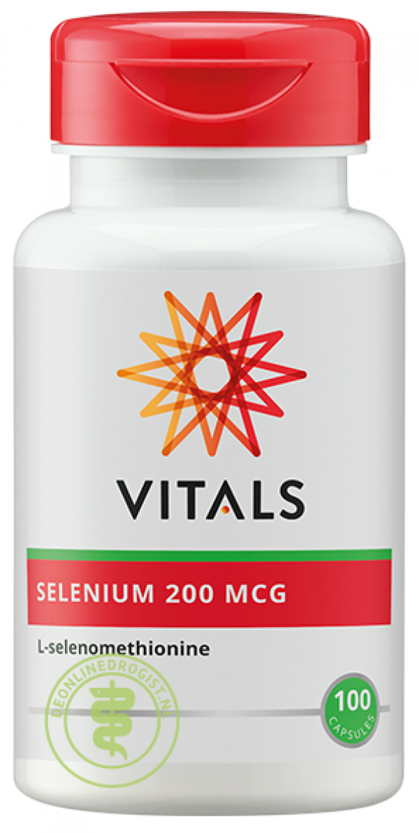 Vitals Selenium 200mcg Capsules