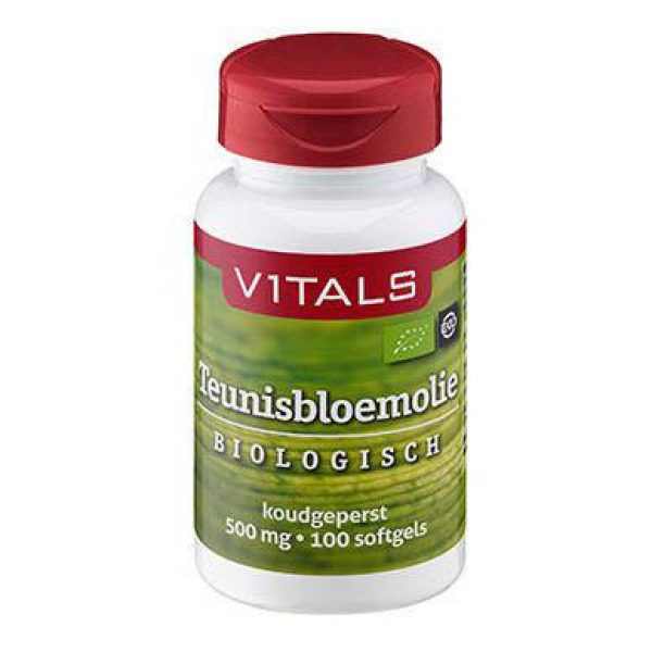 Vitals Teunisbloemolie Biologisch Softgels