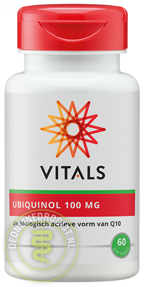 Vitals Ubiquinol 100mg Softgels