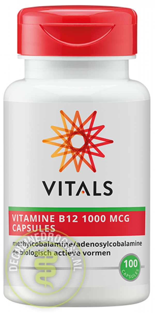 Vitals Vitamine B12 1000mcg Capsules