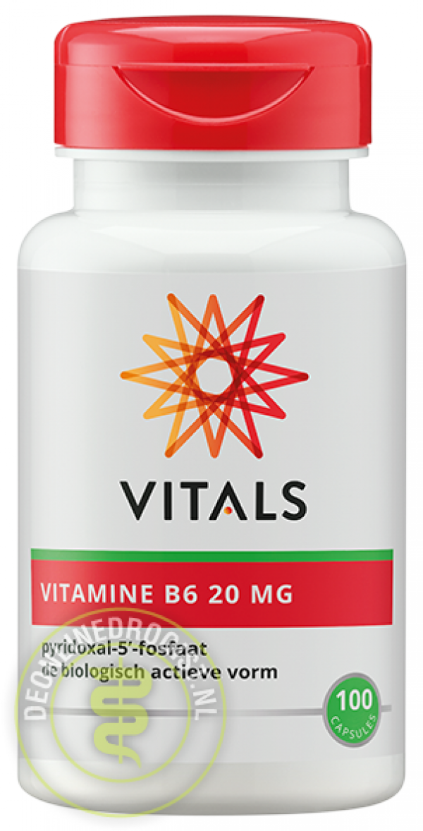 Vitals Vitamine B6 20mg Capsules