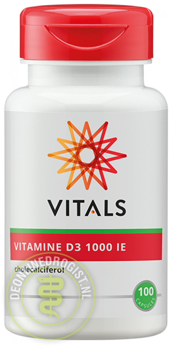 Vitals Vitamine D3 1000 IE Capsules