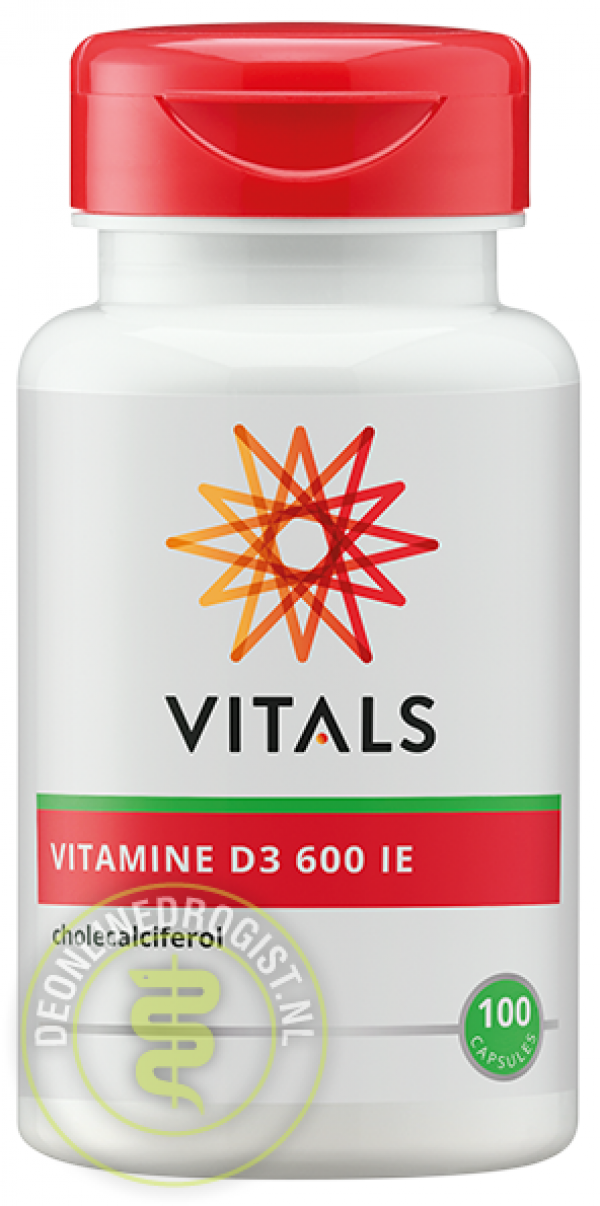 Vitals Vitamine D3 600 IE Capsules