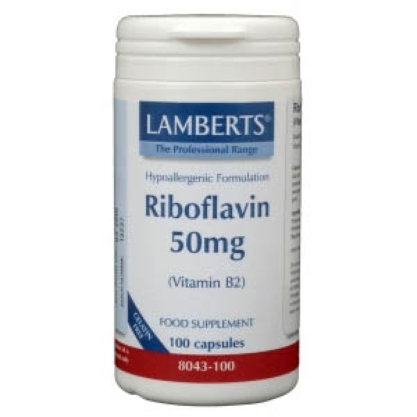 Vitamine B2 50 mg riboflavine