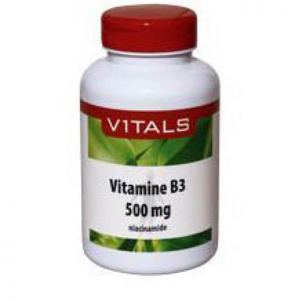 Vitamine B3 niacinamide 500 mg