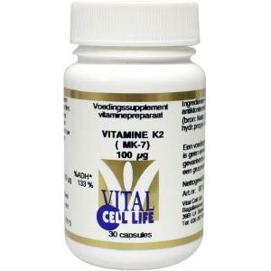 Vitamine K2 MK7 100 mcg