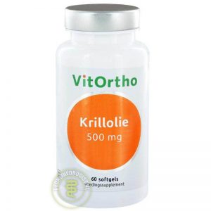 Vitortho Krillolie 500mg Softgels