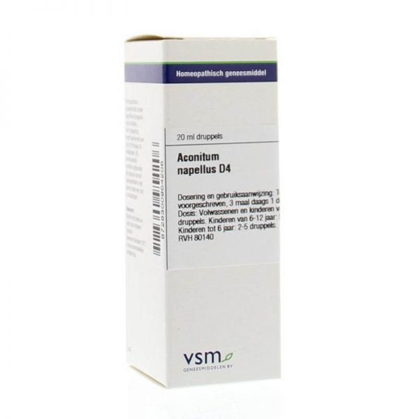 Vsm Aconitum Napellus D4 20ml