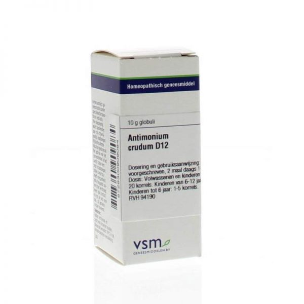 Vsm Antimonium Crudum D12 10gr