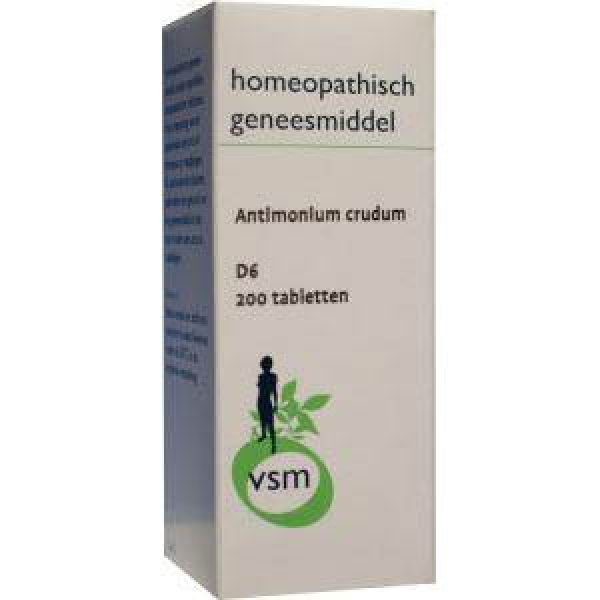 Vsm Antimonium Crudum D6 Tabletten 200st