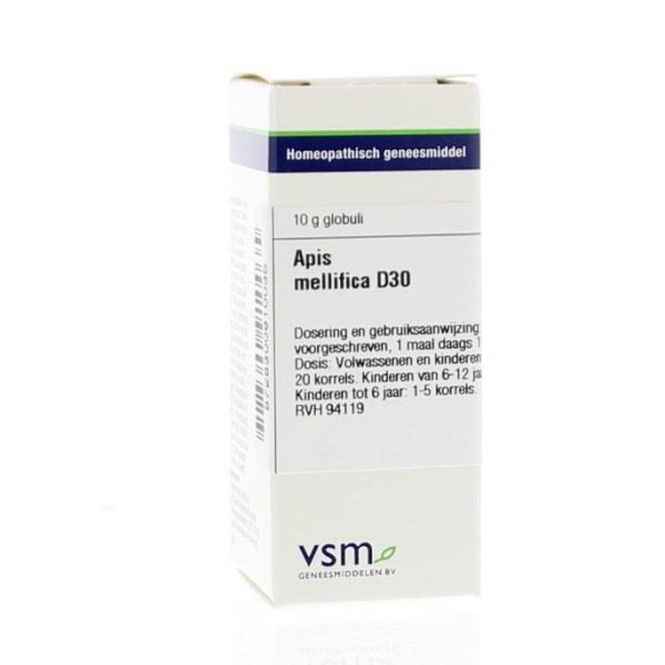 Vsm Apis Mellifica D30 Globuli 10G