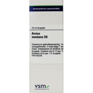 Vsm Arnica Montana D6 Druppels 20ml