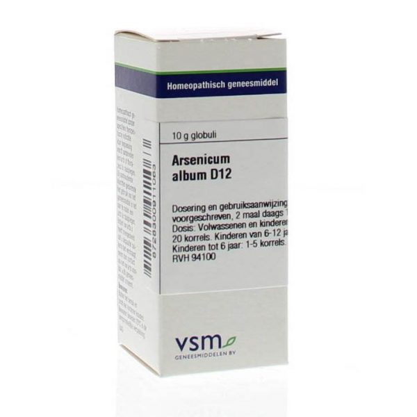 Vsm Arsenicum Album D12 Globuli 10gr