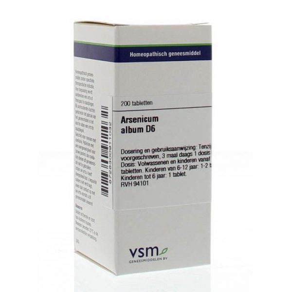 Vsm Arsenicum Album D6 Tabletten 200st