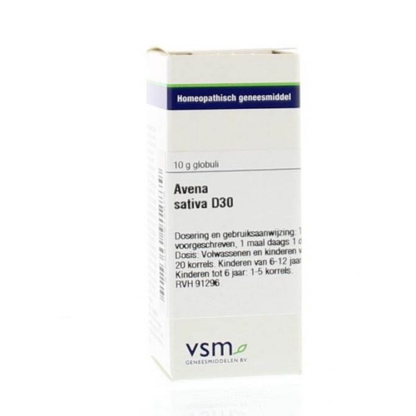 Vsm Avena Sativa D30 Globuli 10gr