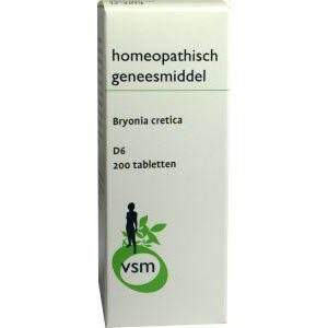 Vsm Bryonia Cretica D6 Tabletten 200st