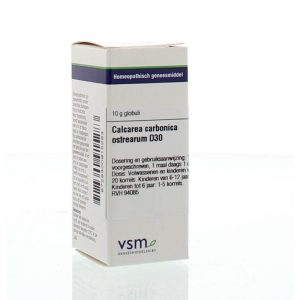 Vsm Calcarea Carbonica Ostrearum D30 Globuli 10G