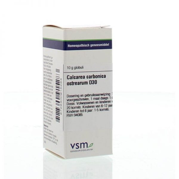 Vsm Calcarea Carbonica Ostrearum D30 Globuli 10G