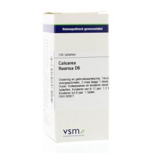 Vsm Calcarea Fluorica D6 Tabletten 200st