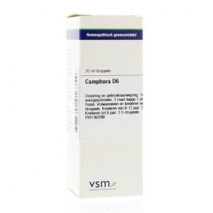 Vsm Camphora D6 Druppels 20ml