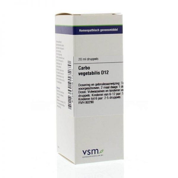 Vsm Carbo Vegetabilis D12 20ml