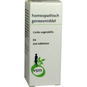 Vsm Carbo Vegetabilis D6 Tabletten 200st