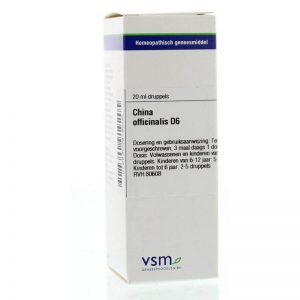 Vsm China Officinalis D6 20ml