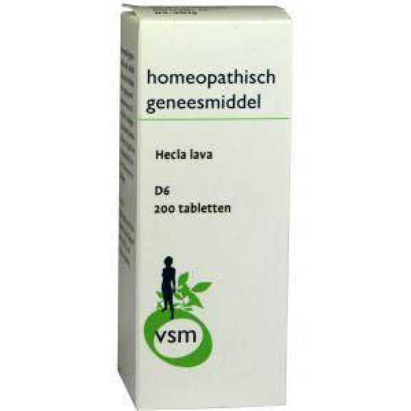 Vsm Hecla Lava D6 Tabletten 200st