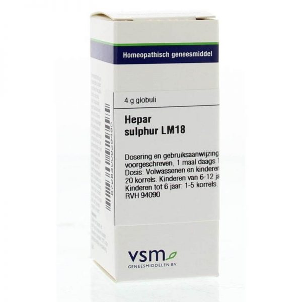 Vsm Hepar Sulphur LM18 Globuli 4G