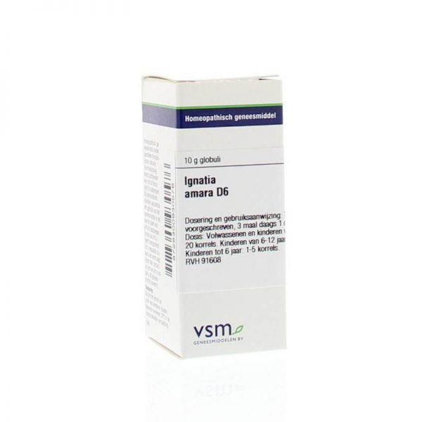 Vsm Ignatia Amara D6 Globuli 10G