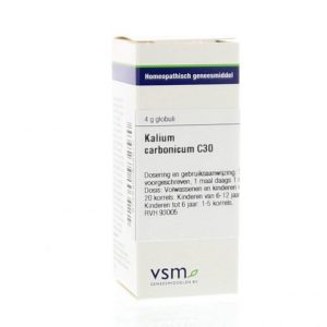 Vsm Kalium Carbonicum C30 Globuli 4G