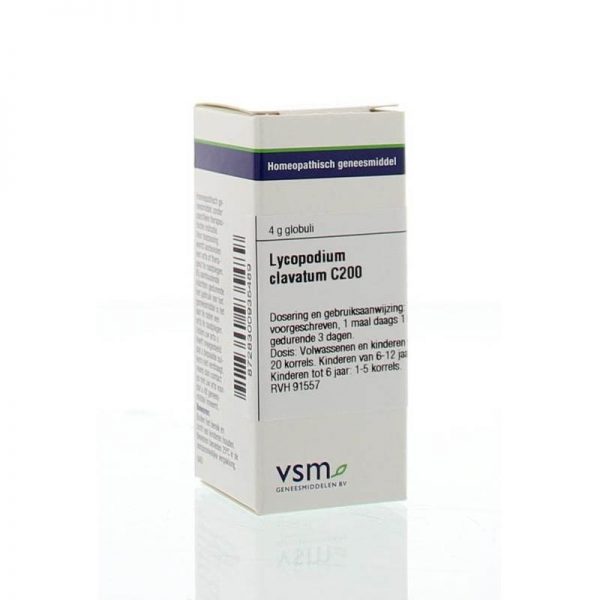 Vsm Lycopodium Clavatum C200 Globuli 4G