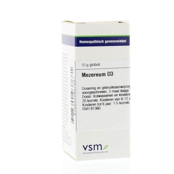 Vsm Mezereum D3 Globuli 10G