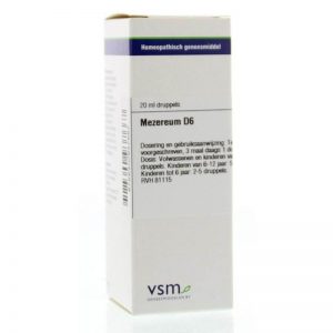 Vsm Mezereum D6 20ml