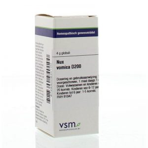 Vsm Nux Vomica D200 Globuli 4G