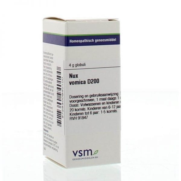 Vsm Nux Vomica D200 Globuli 4G