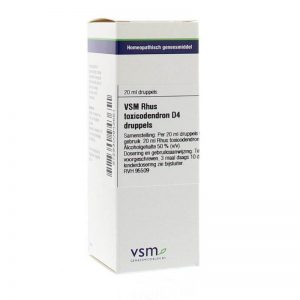 Vsm Rhus Toxicodendron D4 20ml