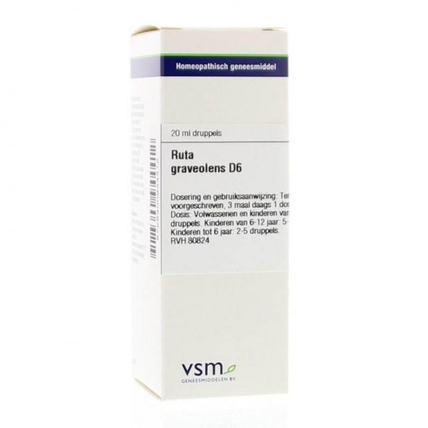 Vsm Ruta Graveolens D6 20ml