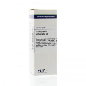 Vsm Sarsaparilla Officinalis D6 Druppels 20ml