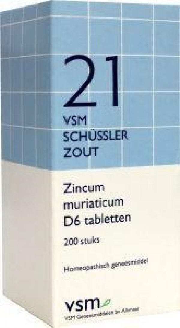 Vsm Schussler 21 Zincum Muriaticum D6 Tabletten