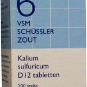 Vsm Schussler Celzout No.6 Kalium Sulfuricum D12 Tabletten 200st