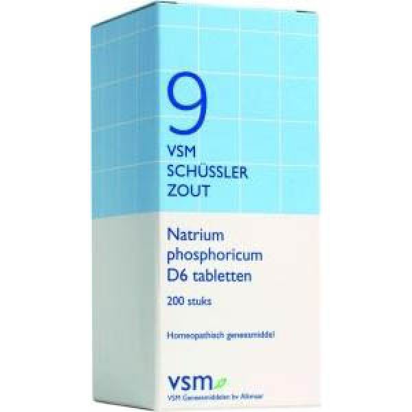 Vsm Schussler Celzout No.9 Natrium Phosphoricum D6 Tabletten 200st