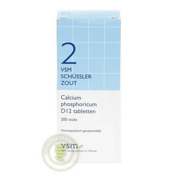 Vsm Schussler Celzout Nr.2 Calcium Phosphoricum D12 Tabletten 200st