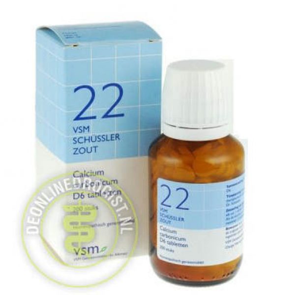 Vsm Schussler Celzout Nr.22 Calcium Carbonicum D6 Tabletten 200st